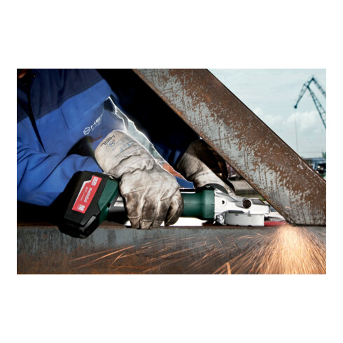 Meuleuse d'angle à tête plate sans fil WF 18 LTX 125 Quick metabo, MetaLoc