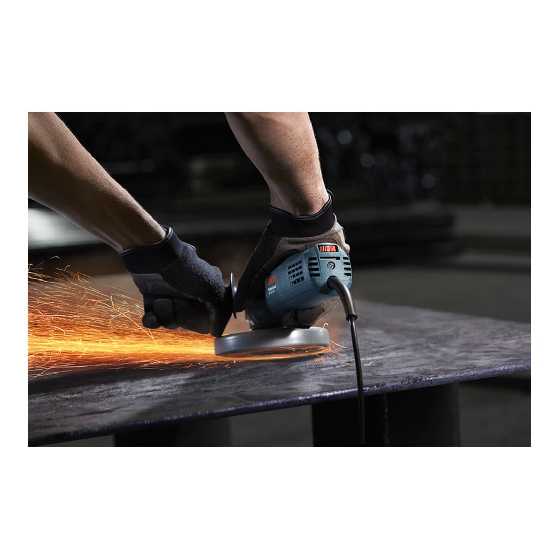Meuleuse d'angle Bosch GWS 9-125 S avec bride de fixation