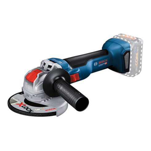 Meuleuse d'angle Bosch sans fil GWX 18V-10 avec X-LOCK, version Solo, carton