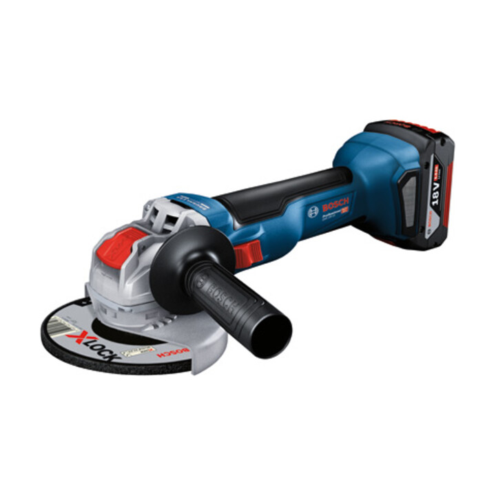 Meuleuse d'angle Bosch sans fil GWX 18V-10 avec X-LOCK, version Solo, L-BOXX