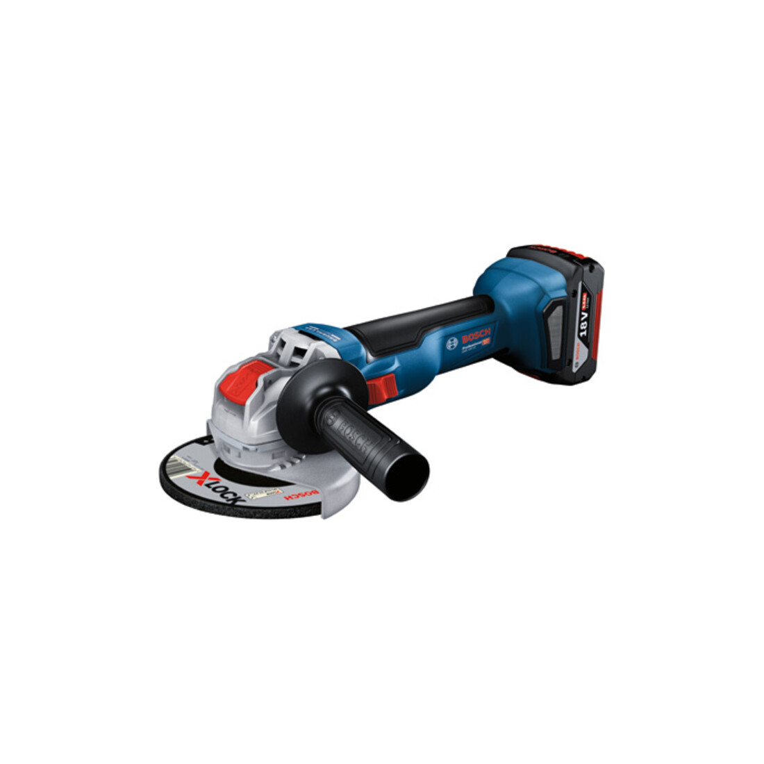 Meuleuse d'angle Bosch sans fil GWX 18V-10 avec X-LOCK, version Solo, L-BOXX