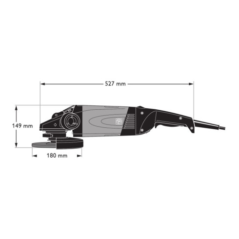 Meuleuse d'angle Fein WSB 20-180