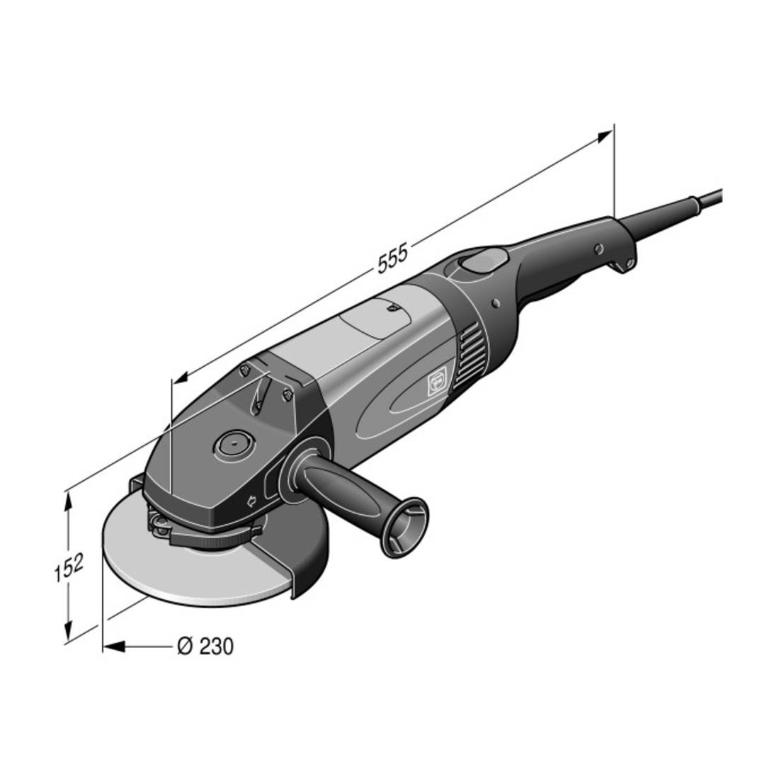 Meuleuse d'angle Fein WSG 25-180