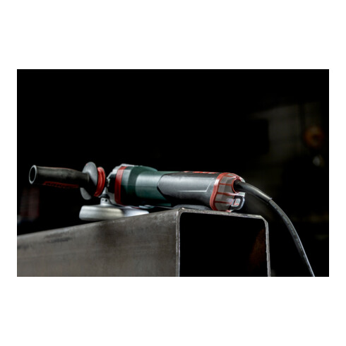 Meuleuse d'angle Metabo WEPBA 19-125 Q DS M-Brush avec frein, écrou de serrage rapide ; carton