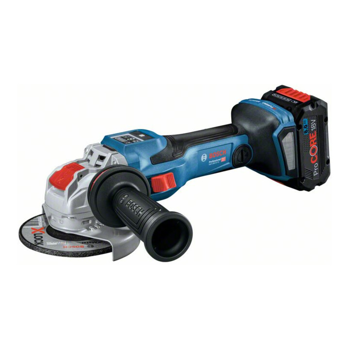 Meuleuse d'angle sans fil Bosch BITURBO avec X-LOCK GWX 18V-15 SC, version solo, L-BOXX