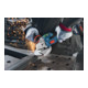 Meuleuse d'angle sans fil Bosch BITURBO GWS 18V-15 SC : 2x batterie 5,5Ah chargeur rapide. L-BOXX