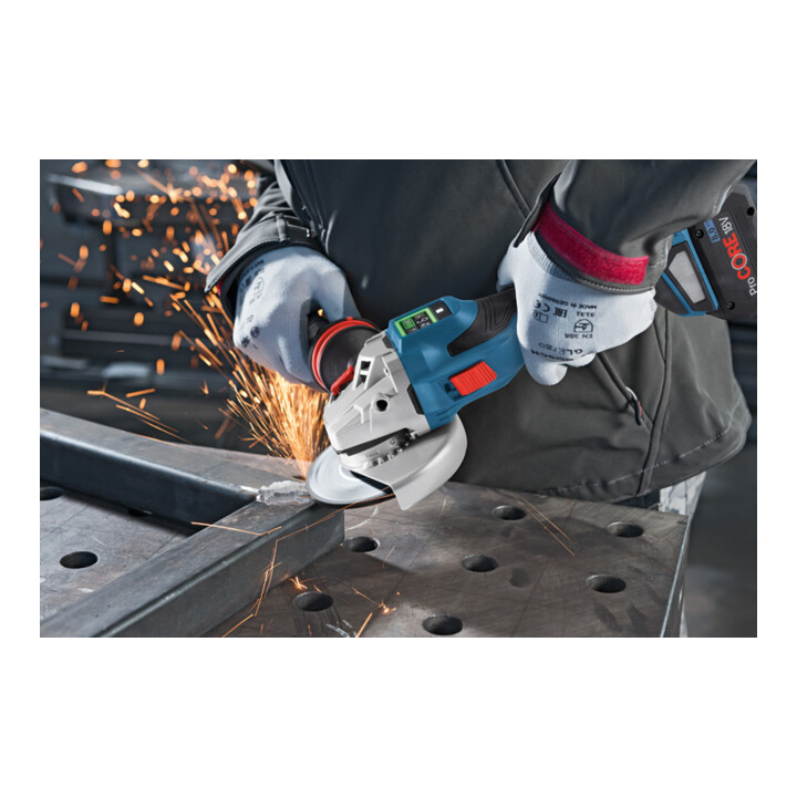 Meuleuse d'angle sans fil Bosch BITURBO GWS 18V-15 SC, version Solo, L-BOXX, GCY 42