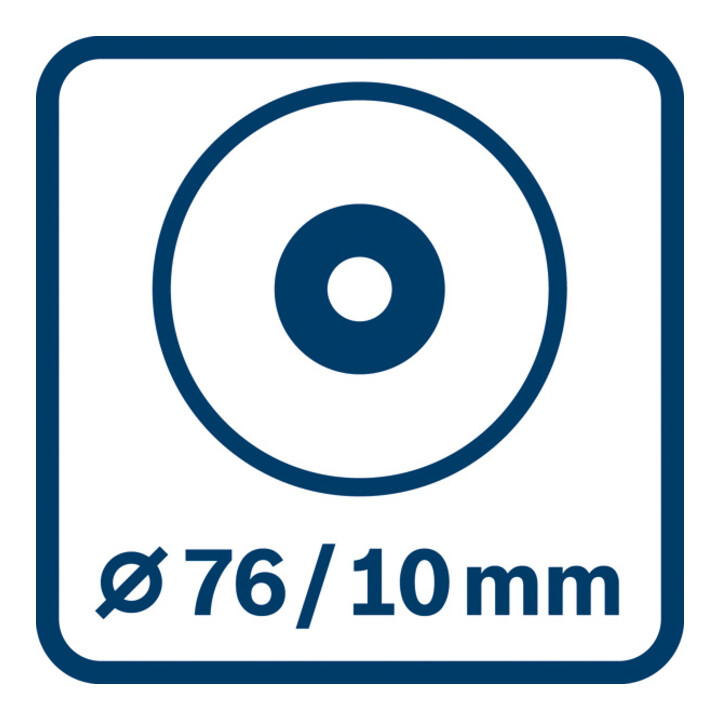Meuleuse d'angle sans fil Bosch GWS 12V-76 Version Solo