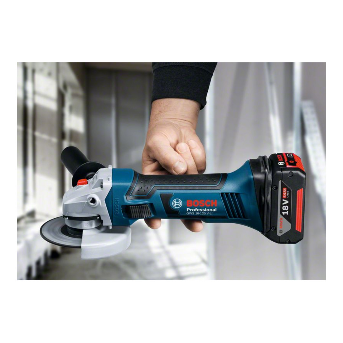 Meuleuse d'angle sans fil Bosch GWS 18-125 V-LI Version Solo