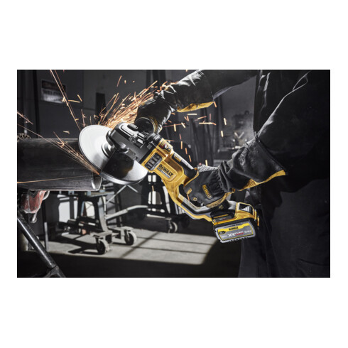 Meuleuse d'angle sans fil Dewalt 54 Volt 230mm en coffret