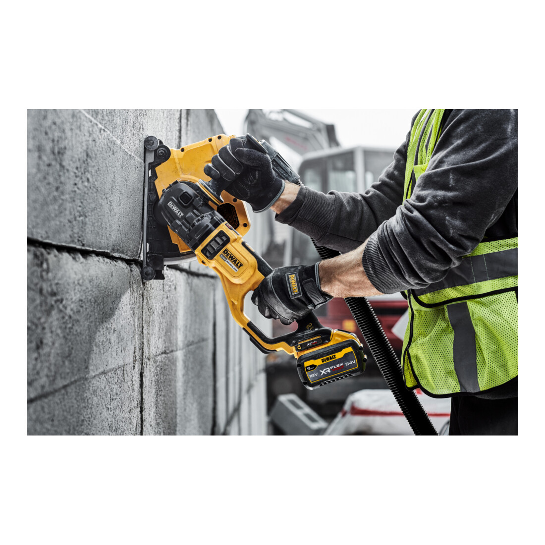 Meuleuse d'angle sans fil Dewalt 54 volts 230mm