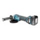 Meuleuse d'angle sans fil Makita 18 V / 5,0 Ah, 2 batteries + chargeur dans le MAKPAC DGA515RTJ