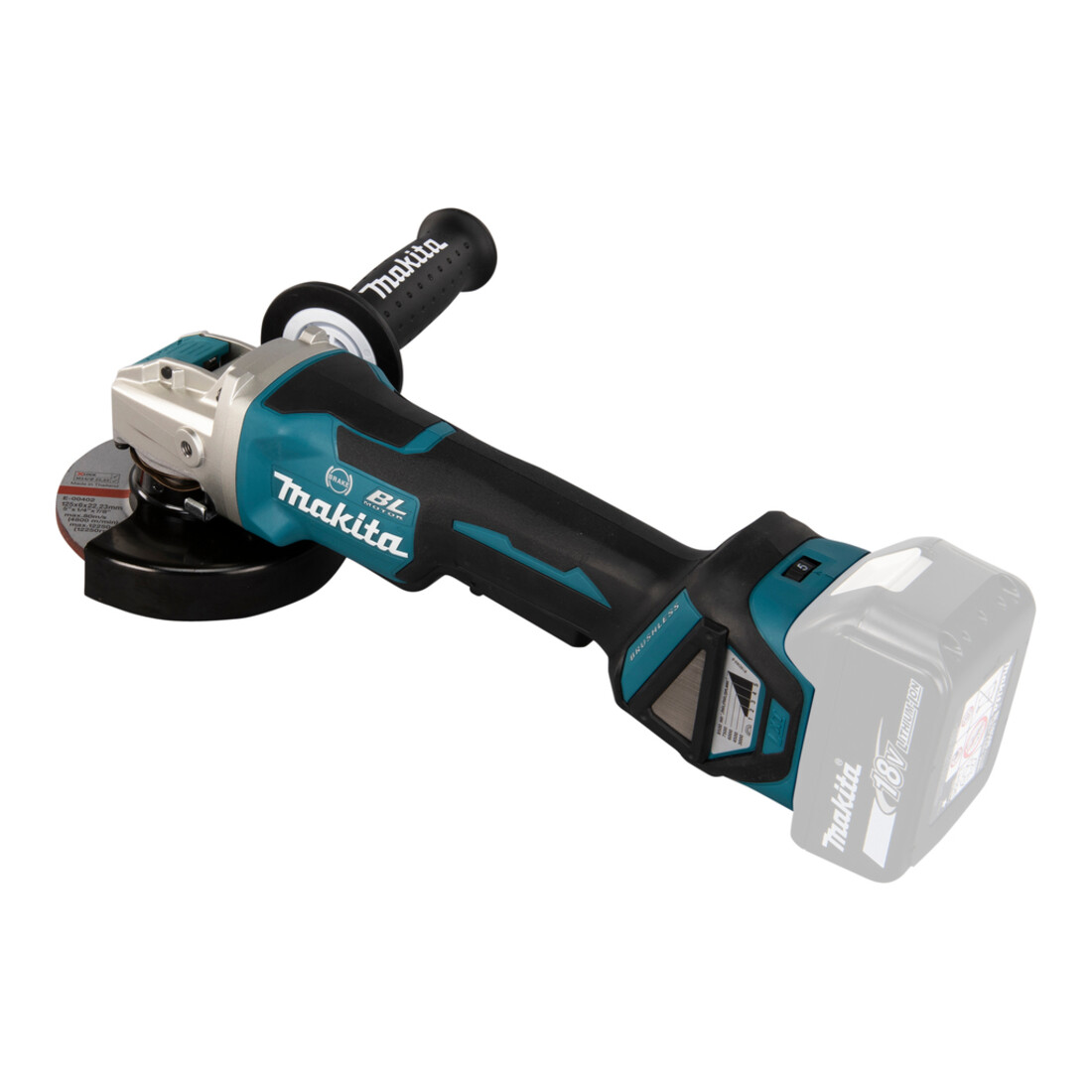 Meuleuse d'angle sans fil Makita 18V DGA519Z