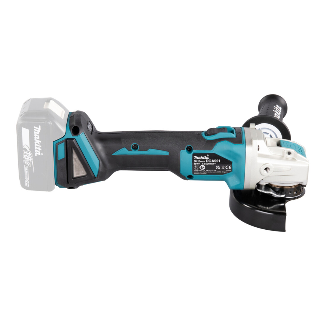 Meuleuse d'angle sans fil Makita 18V DGA521ZX1
