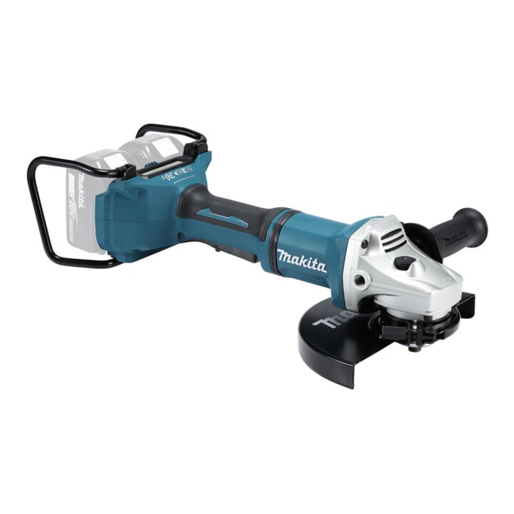 Meuleuse d'angle sans fil Makita 2 x 18 V dans la valise de transport DGA900ZKX2