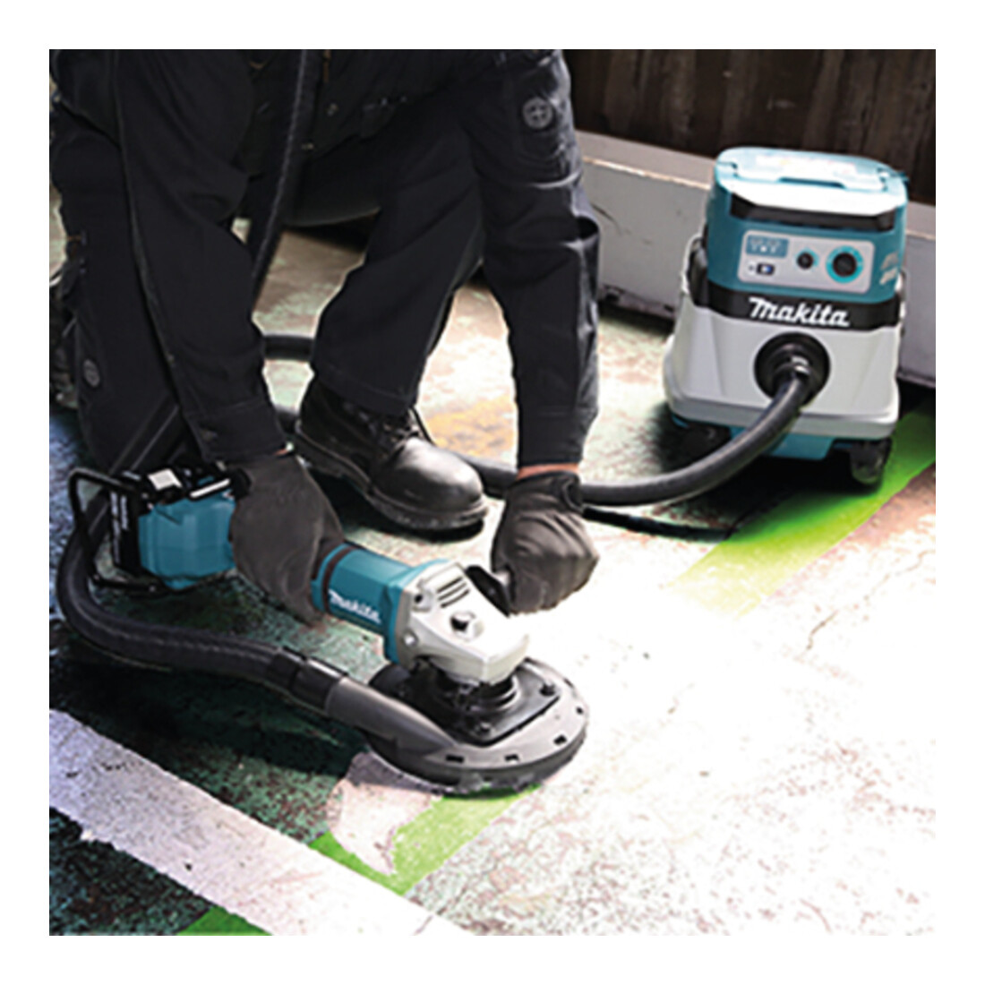 Meuleuse d'angle sans fil Makita 2x18V DGA901ZKU2