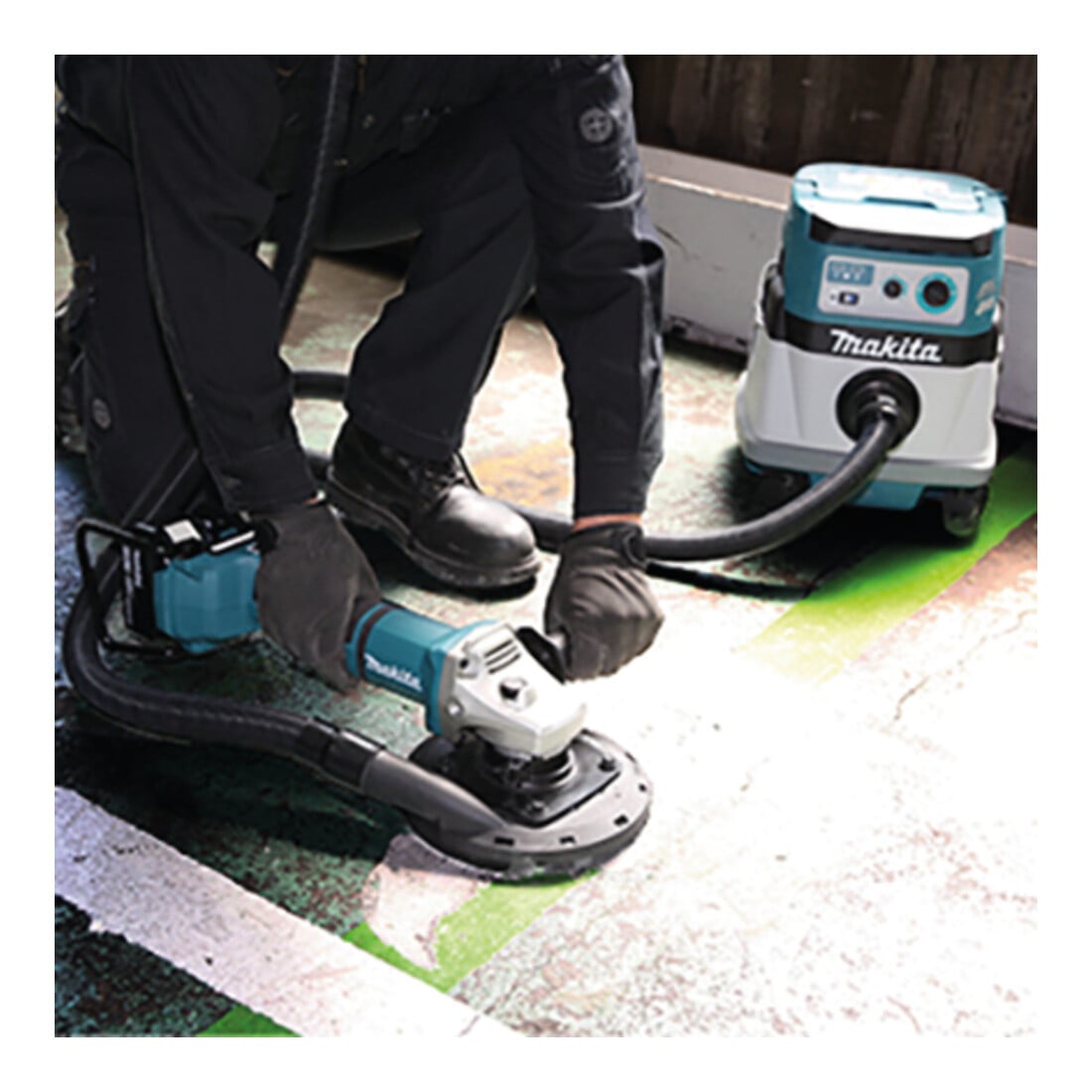 Meuleuse d'angle sans fil Makita 2x18V DGA901ZKU2