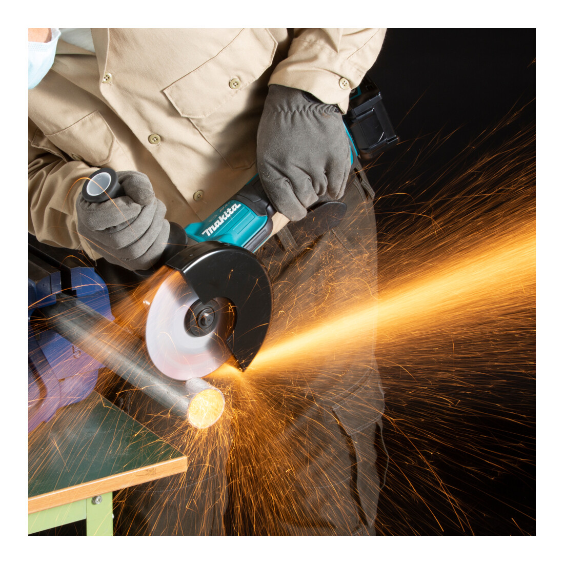 Meuleuse d'angle sans fil Makita 40 V max. GA036GZ