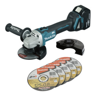 Meuleuse d'angle sans fil Makita DGA504RTJ1