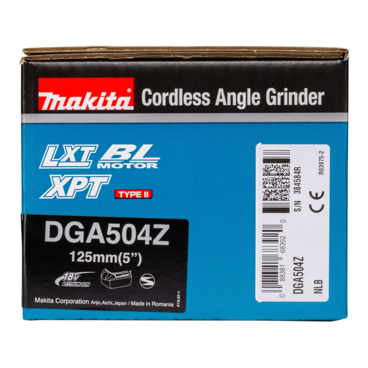 Meuleuse d'angle sans fil Makita DGA504Z version solo