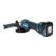 Meuleuse d'angle sans fil Makita DGA517RTJ, 18 V, 5,0 Ah avec interrupteur à palette, 2 batteries et chargeur, en MAKPAC