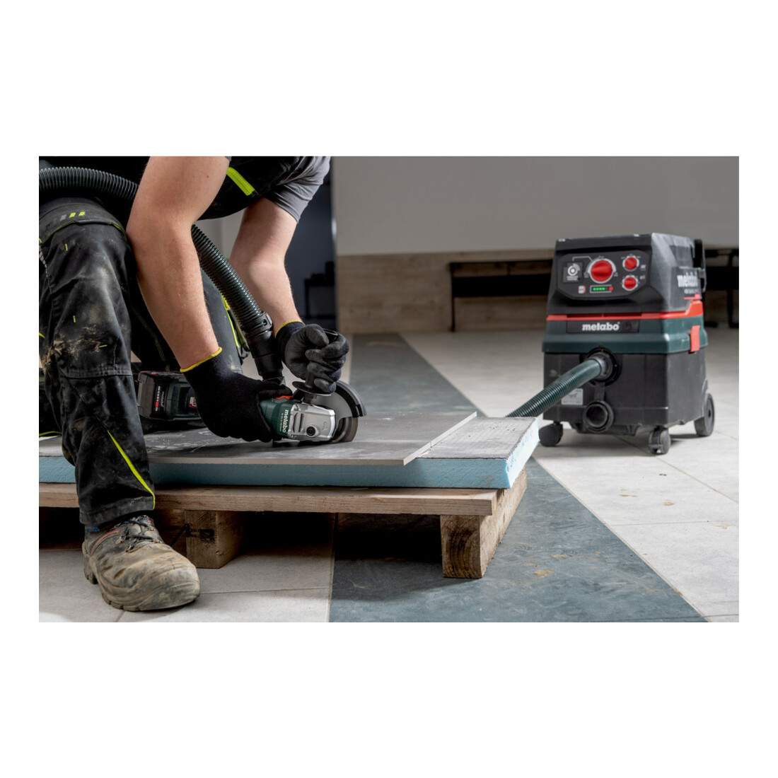 Meuleuse d'angle sans fil Metabo W 18 L 9-125 Quick, carton
