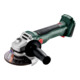 Meuleuse d'angle sans fil Metabo W 18 L BL 9-125 (602374840)X 165 L-1