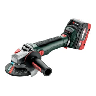 Meuleuse d'angle sans fil Metabo WB 18 LT BL 11-125 Quick, metaBOX 165 L ; 18V 2x8Ah LiHD + ASC 145