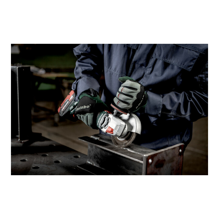 Meuleuse d'angle sans fil Metabo WPB 18 LT BL 11-125 Quick, metaBOX 165 L