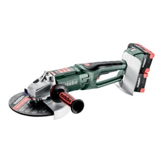 Meuleuse d'angle sans fil Metabo WPB 36-18 LTX BL 24-230 Quick, coffret en plastique ; 18V 4x8Ah LiHD + ASC 145 Duo