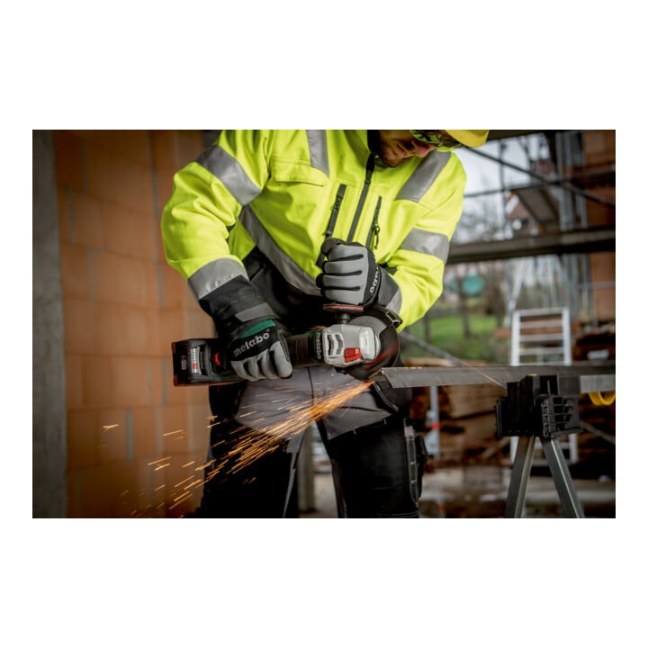 Meuleuse d'angle sans fil Metabo WVB 18 LT BL 11-125 Quick, carton