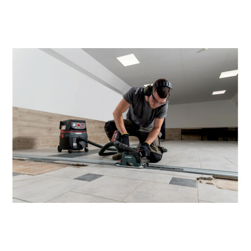 Meuleuse d'angle sans fil Metabo WVB 18 LT BL 11-125 Quick, metaBOX 165 L ; 18V 2x5.5Ah LiHD + ASC 145