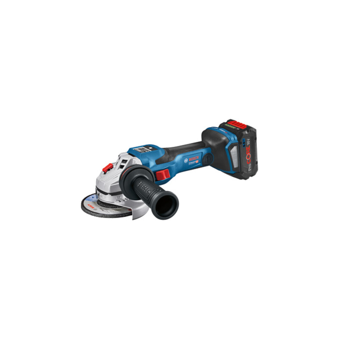 Meuleuse d'angle sur batterie Bosch BITURBO GWS 18V-15 SC, Version Solo, L-BOXX