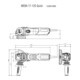 Meuleuse d'angle WEBA 17-125 Quick metabo, carton-5
