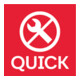 Meuleuse d'angle WEV 1500-125 Quick RT metabo, Coffret-5
