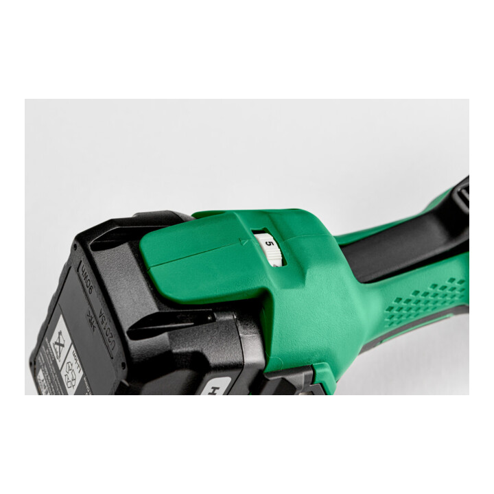 Meuleuse droite sans fil HiKOKI avec interrupteur Paddle GP18DB (5,0), mallette de transport