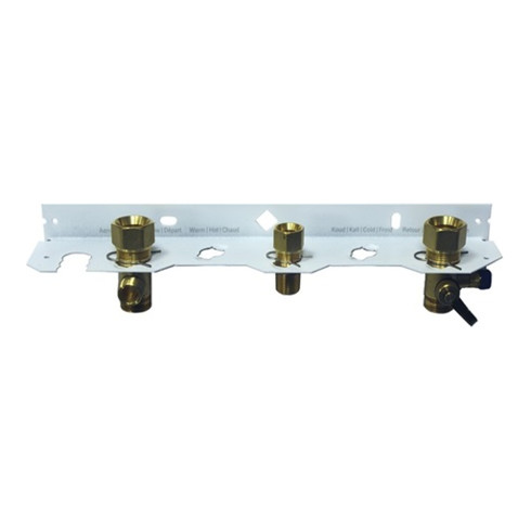 MHG Anschlussschiene ecoGAS für ecoGas 45, mit Gasfitting DN 20