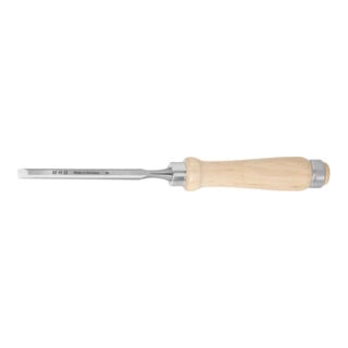 MHG Ciseau avec manche en bois, Largeur de lame: 8 mm