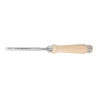 MHG Scalpello con manico in legno, Taglienti l=8mm