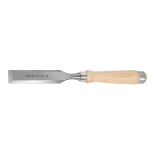 MHG Steekbeitel met houten handvat, Bladbreedte: 30 mm