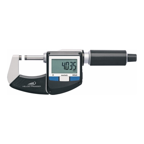 Micromètre IP40 0-25 mm D. broche numérique 6,5 mm HELIOS PREISSER