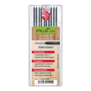 Minenset 10 tlg. graphit H Pica Dry 4050