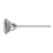 Brosse à manche PFERD, sans nœud TBU MES fil ondulé