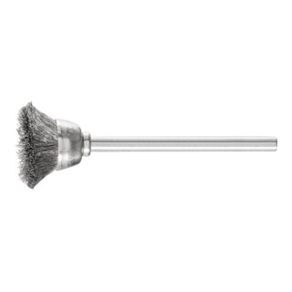 PFERD Brosse boisseau sur tige, non torsadée TBU 1803/3 INOX