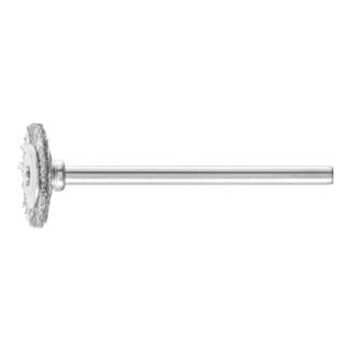PFERD TOOLS Brosse ronde avec tige, non torsadée RBU