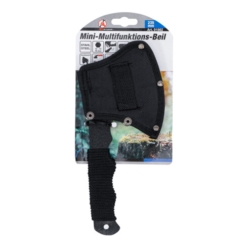 Mini-hachette multifonctions BGS Do it yourself Stubby avec décapsuleur, six pans