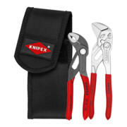 Mini-jeux de pinces, en pochette de ceinture à outils Knipex