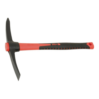 Mini pioche poids env. 450 g L. 370 mm manche à emboîter 3 k