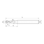 Miniaturfr. VHM TiALN 1,0 10mm D4 Z2 FORMAT-2