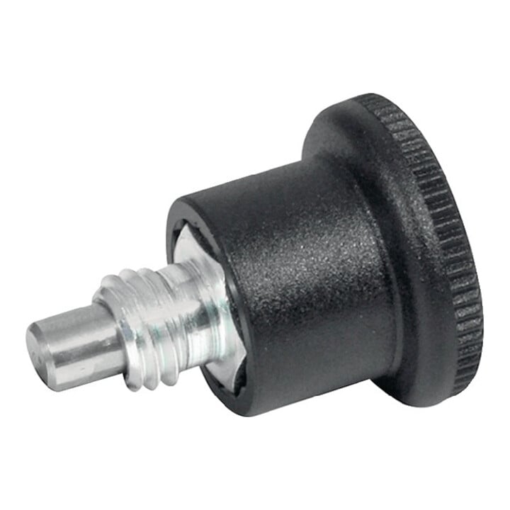 Miniraster GN 822.6 d1 5mm d2 M 10mm m. Rastsperre Ganter